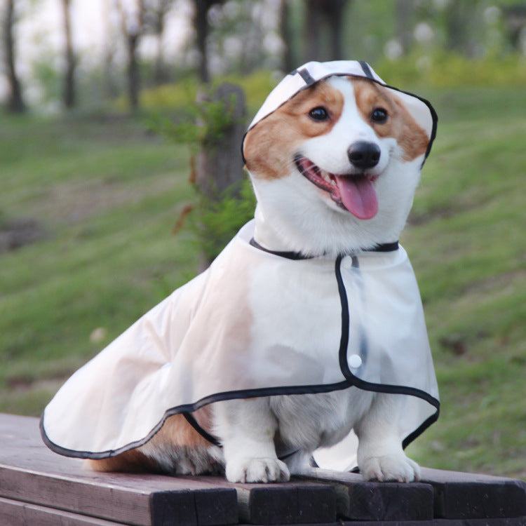 TPU Waterproof Dog Raincoat