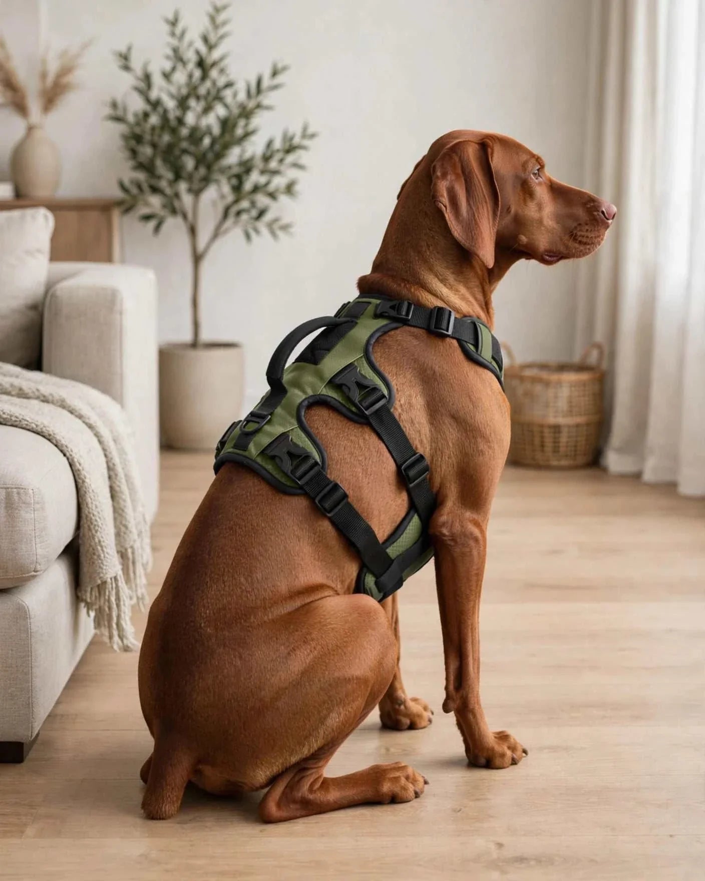 AUROTH Dog Harness Escape Proof Dog Harness for Large Dogs.
