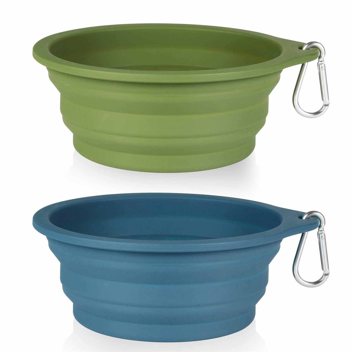 Collapsible Travel Dog Bowls (2 Pack)