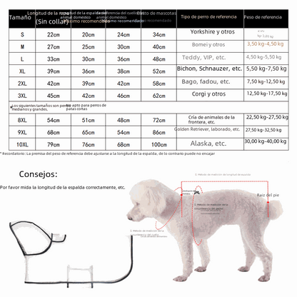 TPU Waterproof Dog Raincoat
