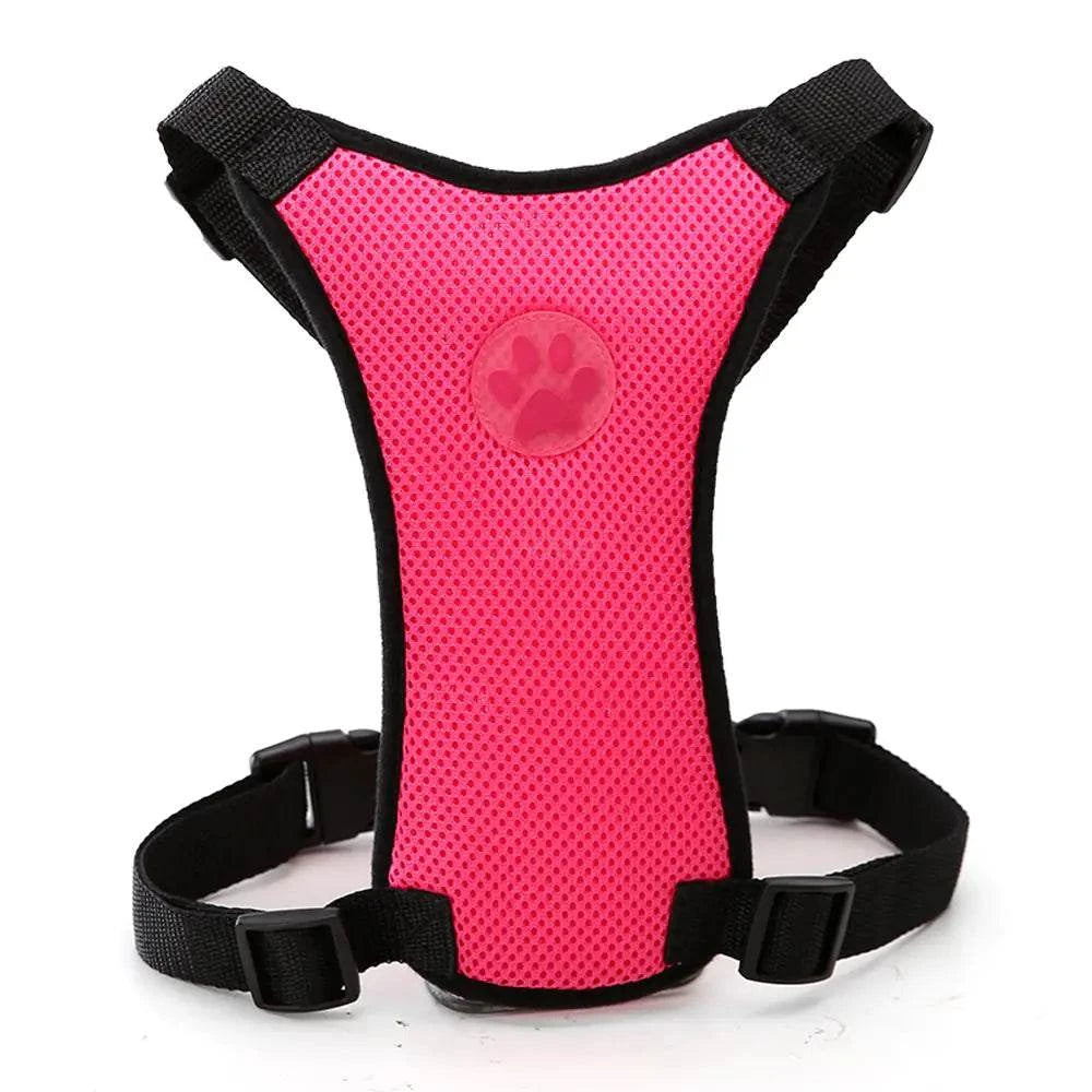 Breathable Mesh Chest Straps for Pet Car Safety