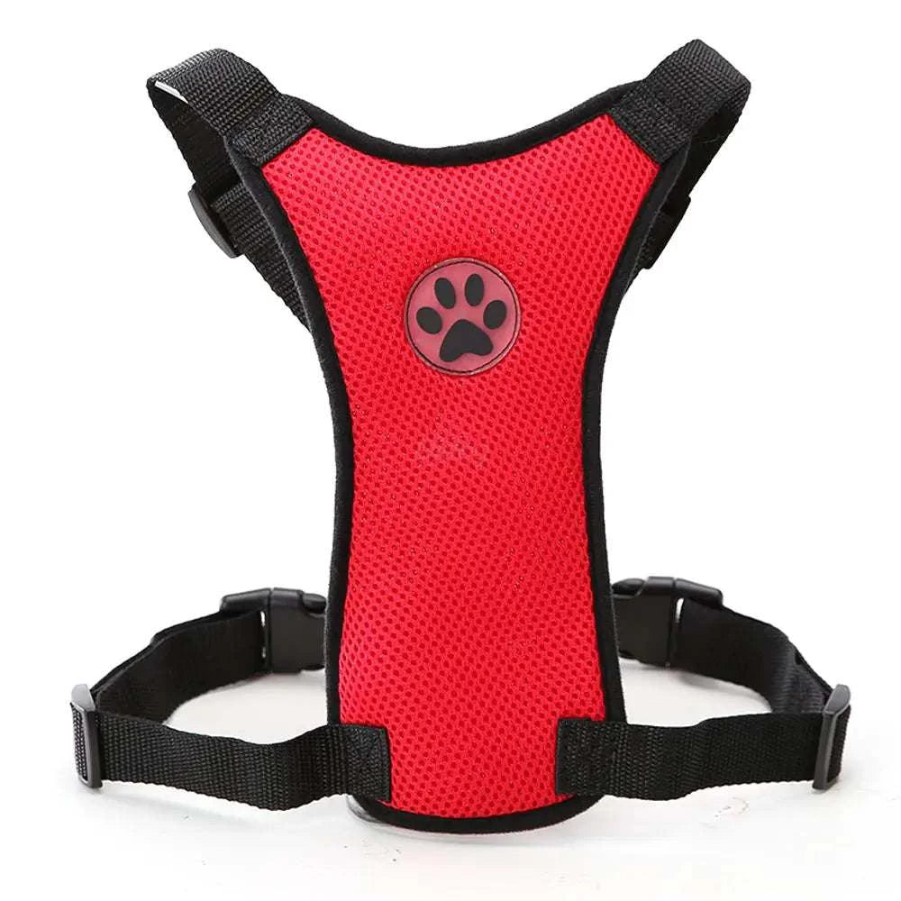 Breathable Mesh Chest Straps for Pet Car Safety