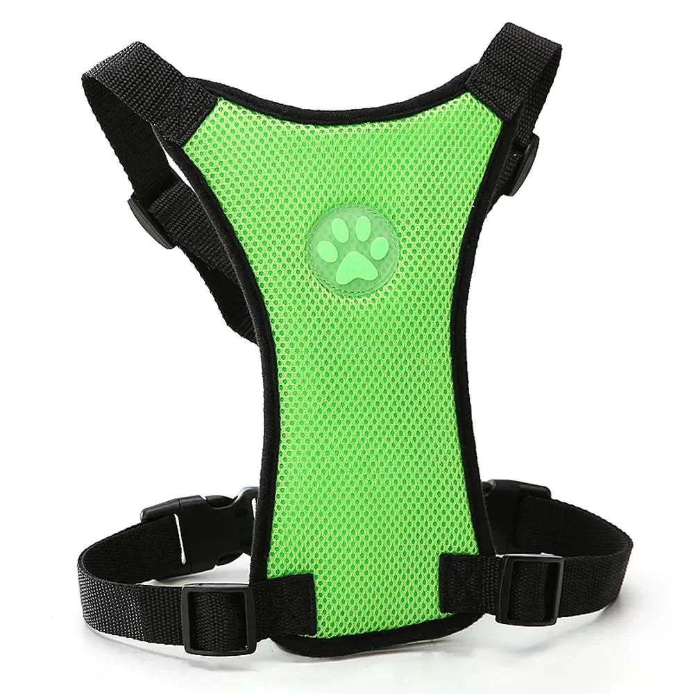 Breathable Mesh Chest Straps for Pet Car Safety