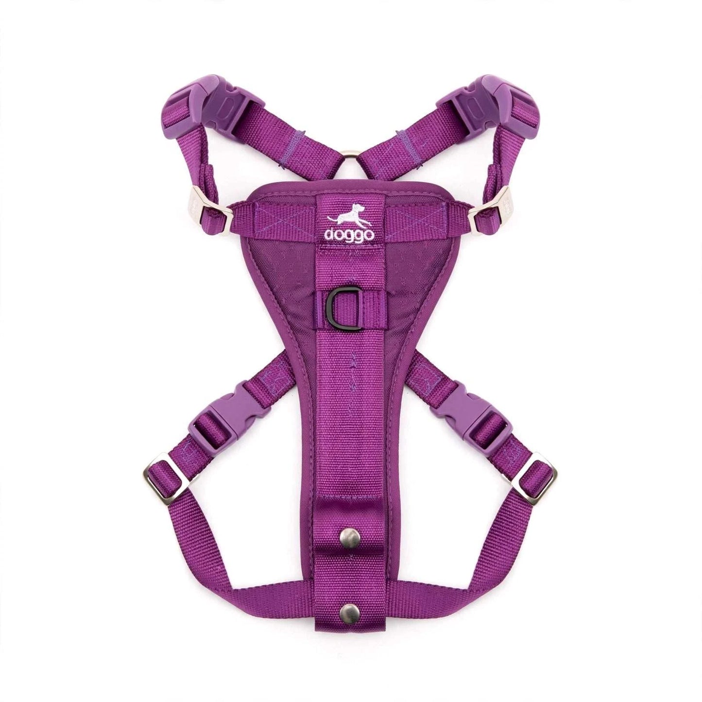 Kurgo Tru Fit car safety harness with durable steel buckles and crash tested seat belt tether for dogs up to 75 lbs