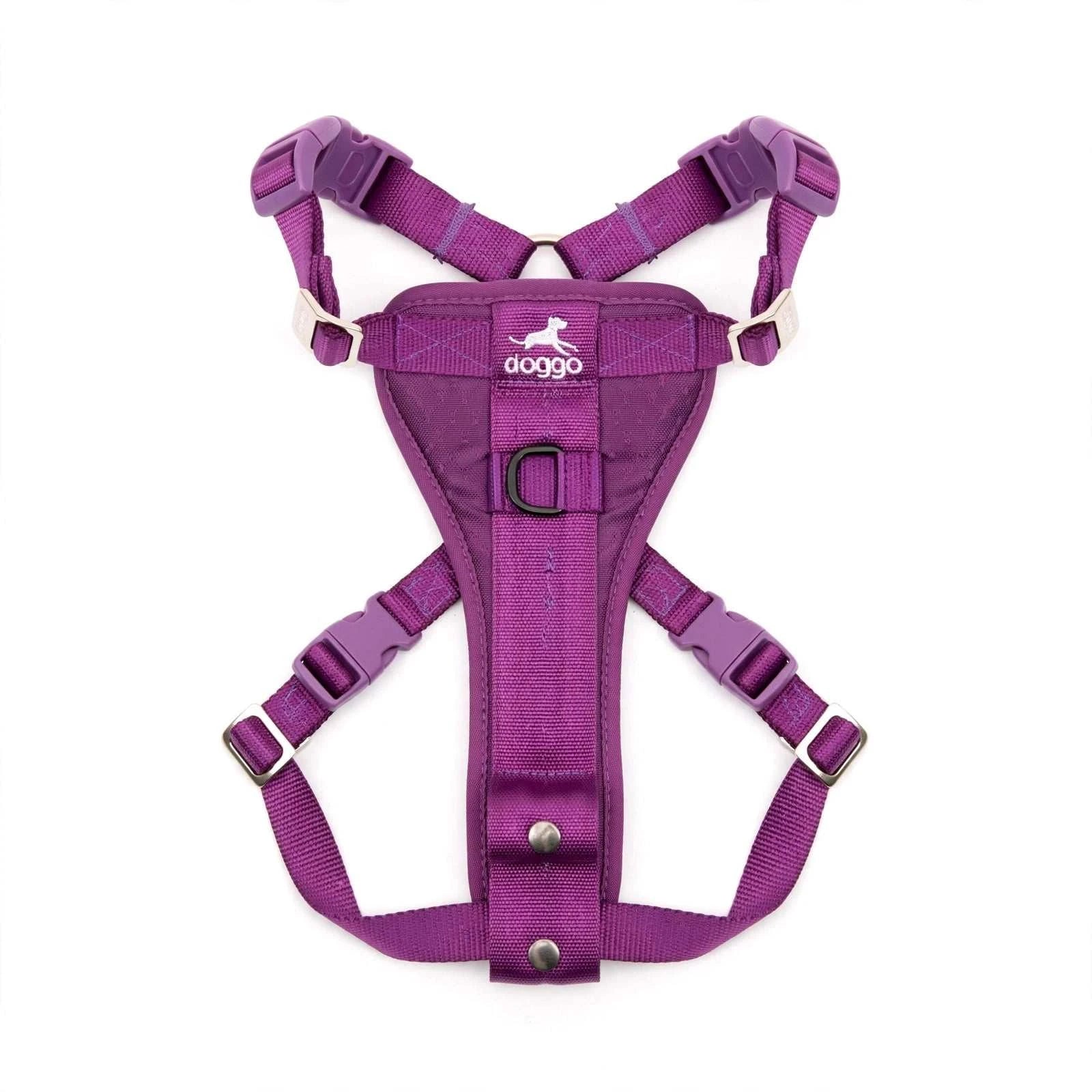 Kurgo Tru Fit car safety harness with durable steel buckles and crash tested seat belt tether for dogs up to 75 lbs