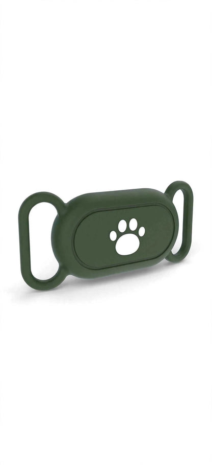 Waterproof Samsung Galaxy SmartTag2 dog collar holder in flexible silicone
