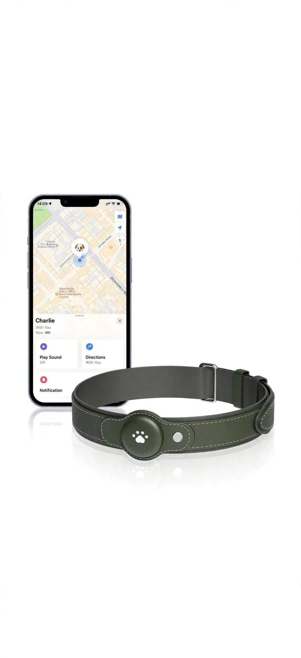2 in 1 GPS Dog Tracker Collar