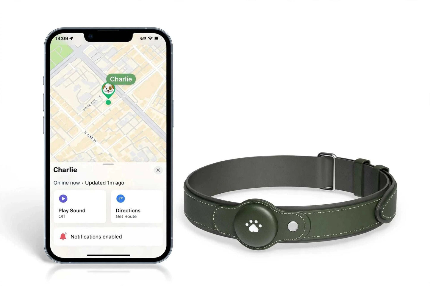 2 in 1 GPS Dog Tracker Collar